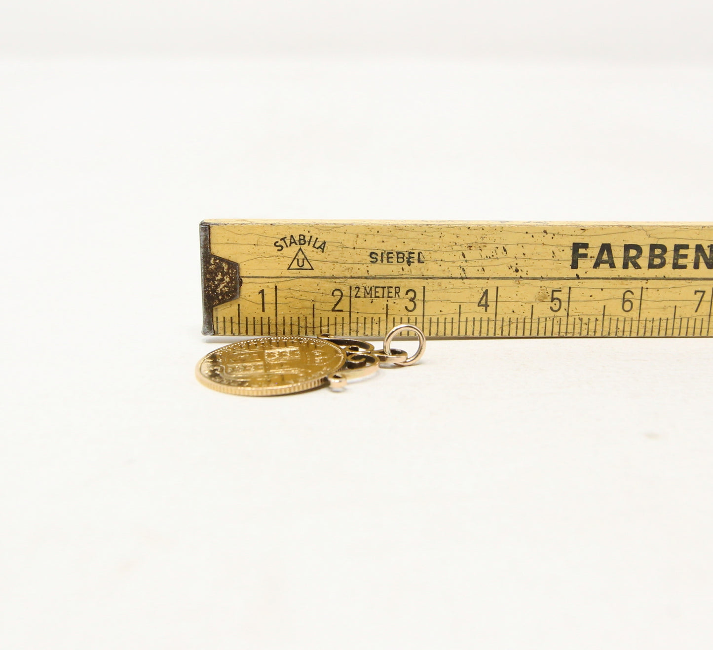 Antique 1892 Solid 22ct 22k Gold Shield Back Half Sovereign 9ct 9k Gold Mount Pendant