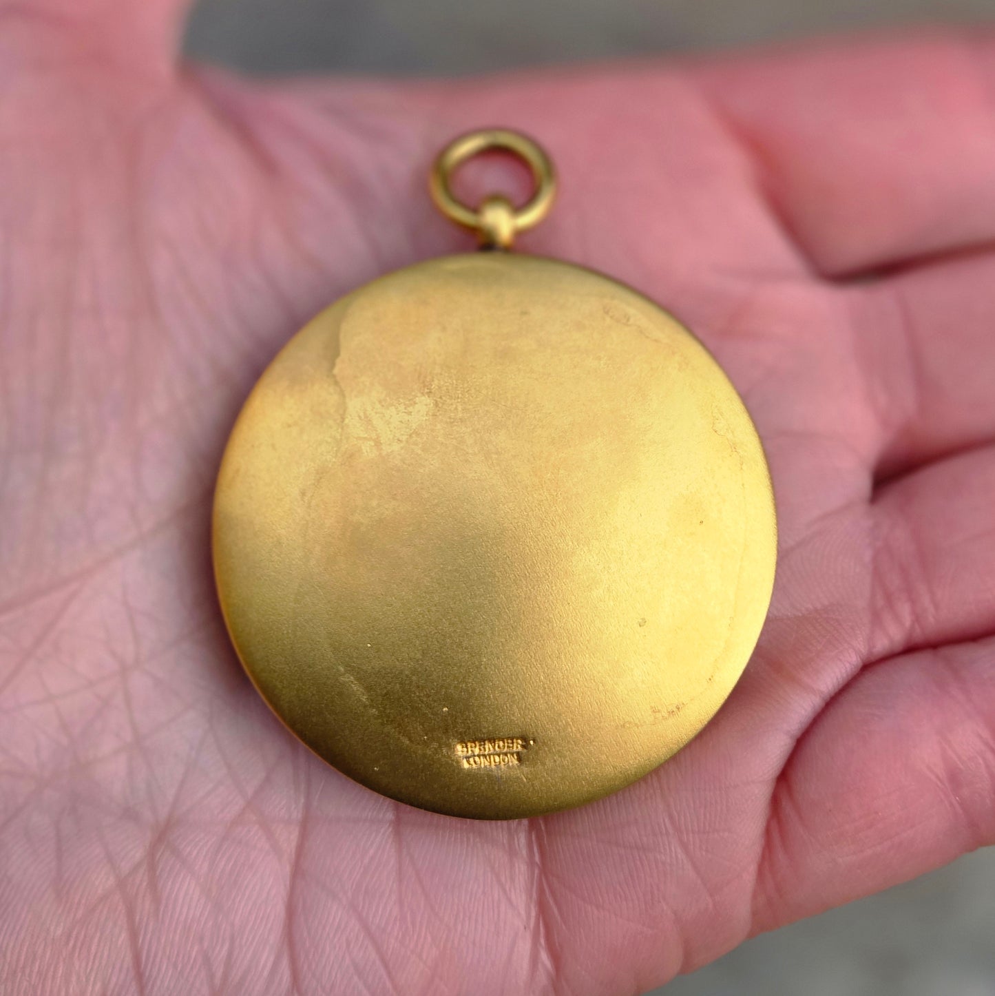 Antique Spencer & Co Masonic Masons Surrey Collar Jewel Ornament Medal Pendant in Box