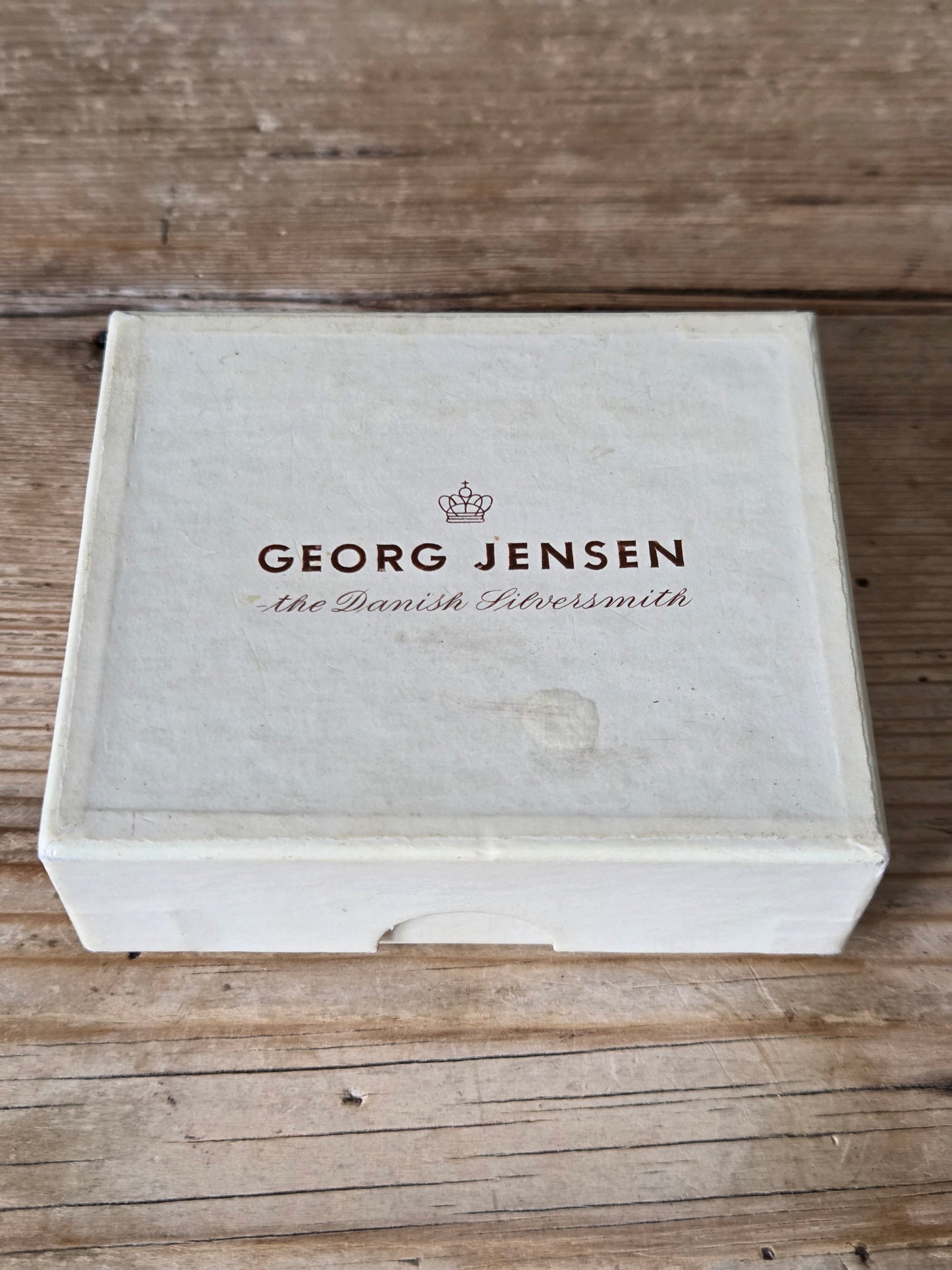 Vintage Mid Century Georg Jensen Denmark Solid Sterling Silver Dolphin Brooch in Box