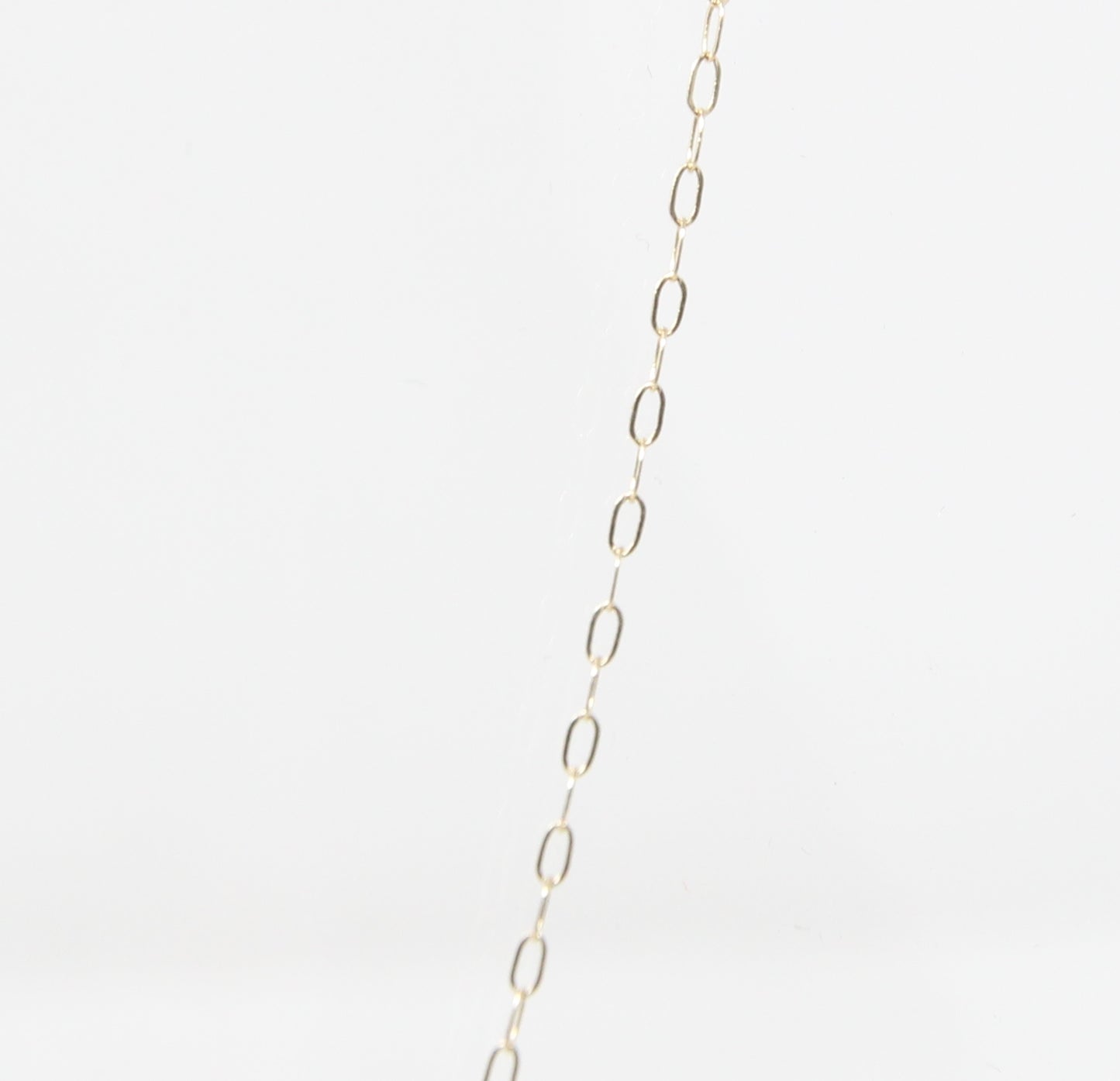 Vintage Hallmarked Solid 9ct 9k Gold Cable Trace Chain Necklace 16''