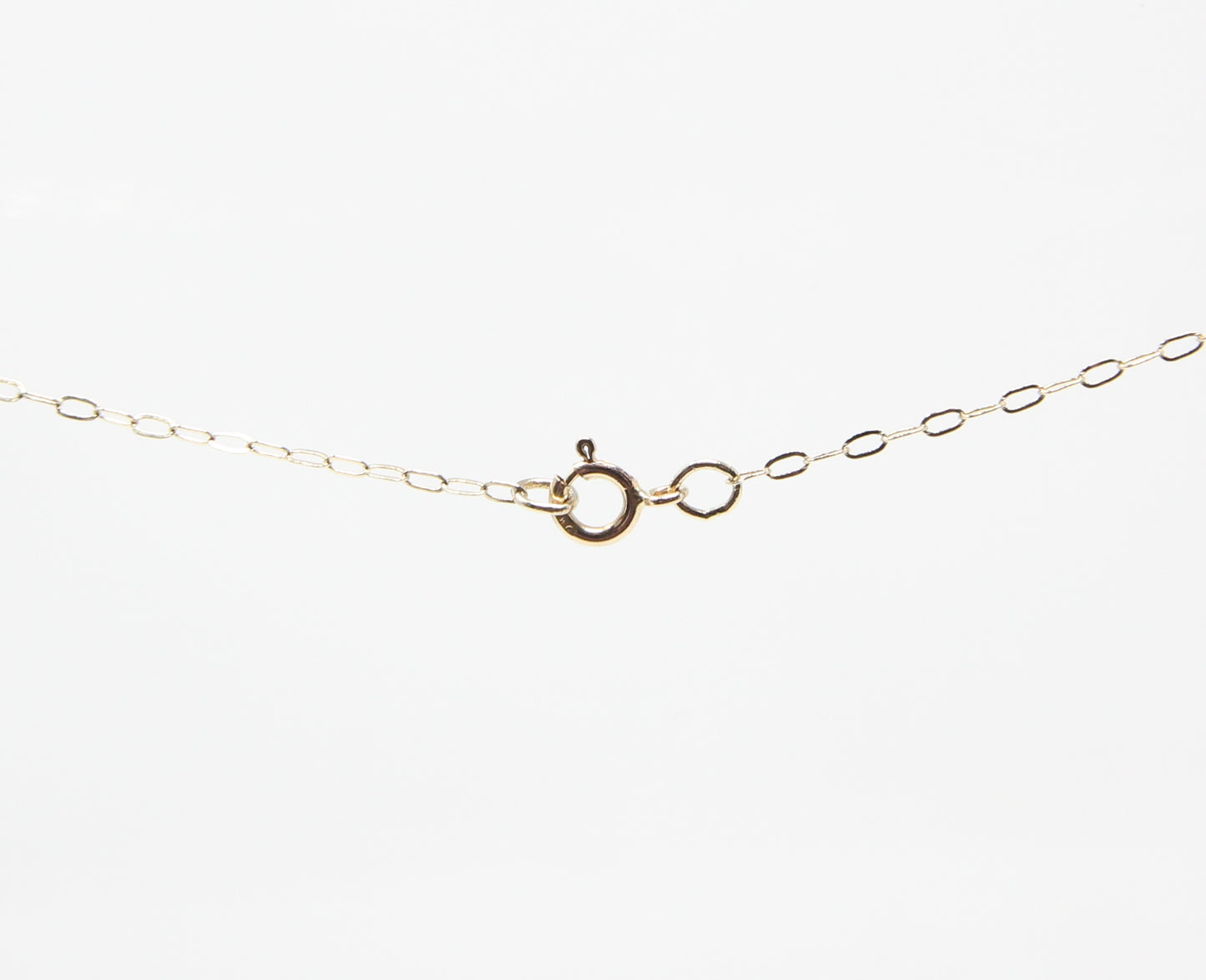 Vintage Hallmarked Solid 9ct 9k Gold Cable Trace Chain Necklace 16''