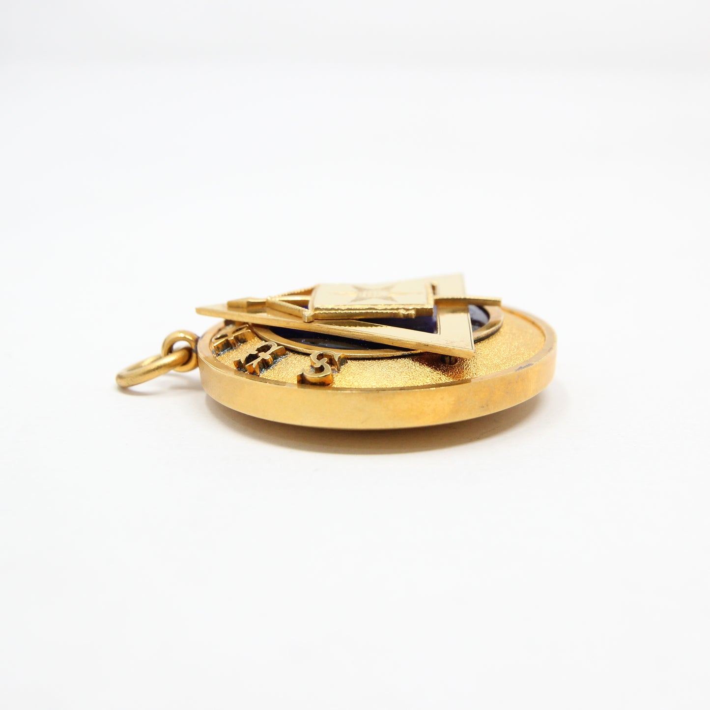 Antique Spencer & Co Masonic Masons Surrey Collar Jewel Ornament Medal Pendant in Box