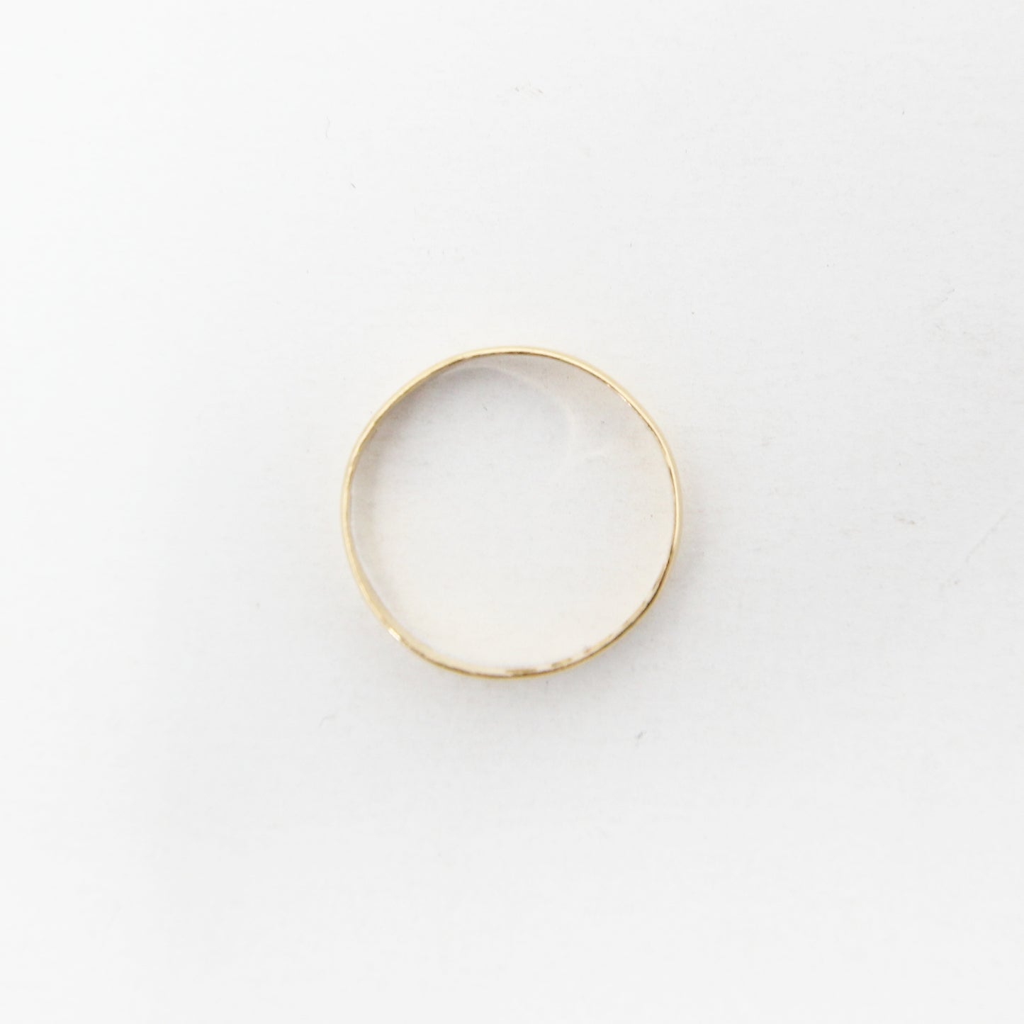 Antique Victorian 1881 Hallmarked Solid 22ct 22k Gold Wedding Stacker Band Ring Size M