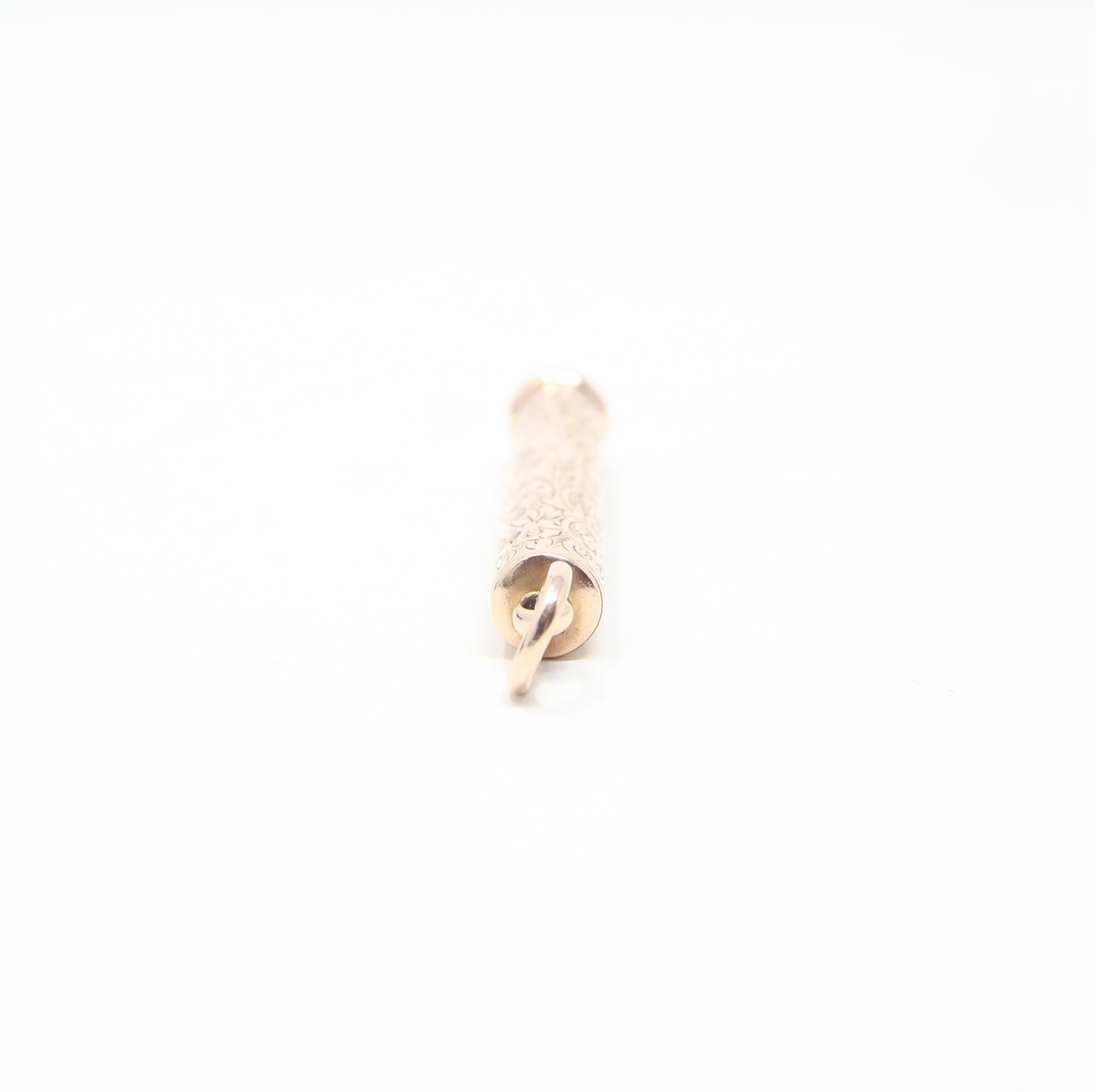 Antique Victorian Solid 9ct 9k Rose Gold Propelling pencil Pendant for Necklace Chain