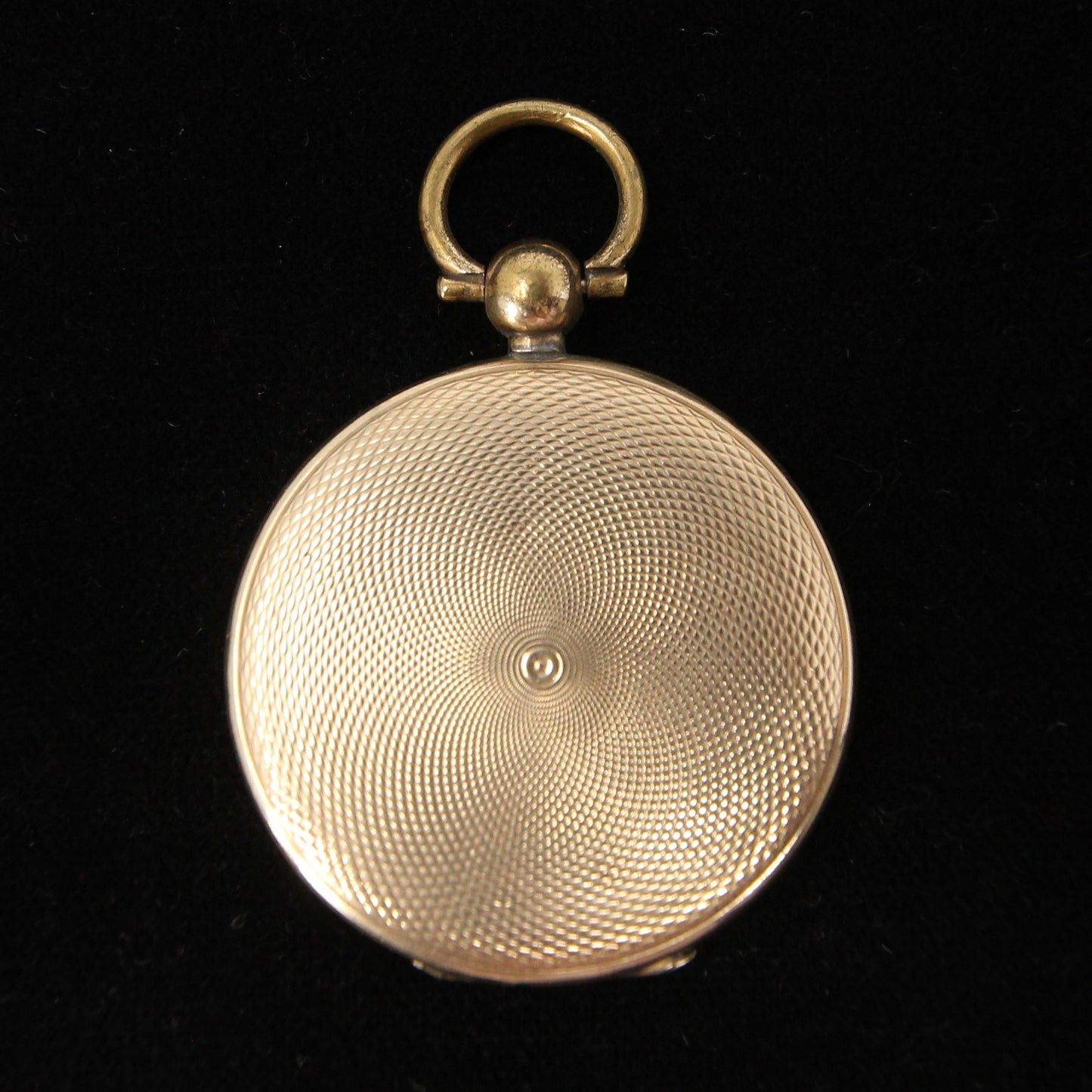 Antique Victorian 9ct 9k Rolled Gold Front Back Locket Pendant