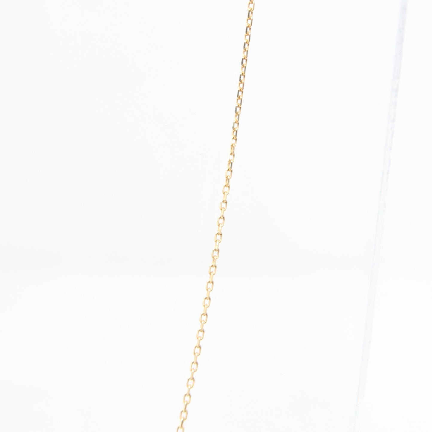 Vintage 1980's Hallmarked Solid 14ct 14k Gold Biker Cable Chain Necklace 17.5''