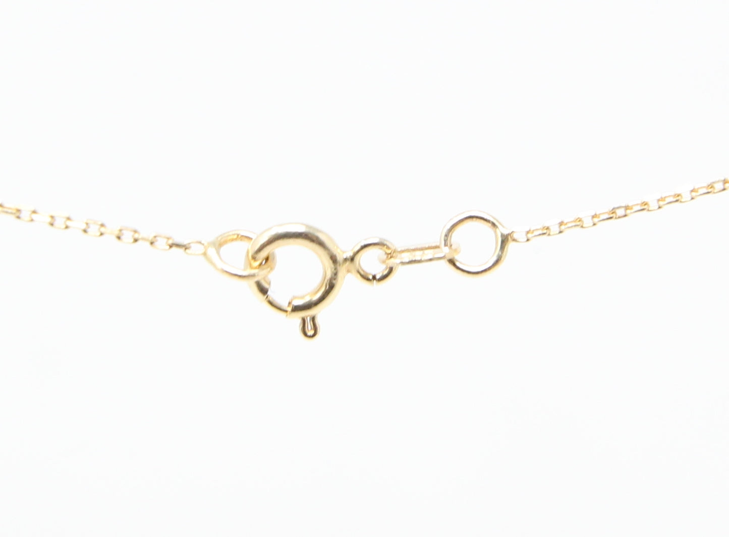 Vintage 1980's Hallmarked Solid 14ct 14k Gold Biker Cable Chain Necklace 17.5''