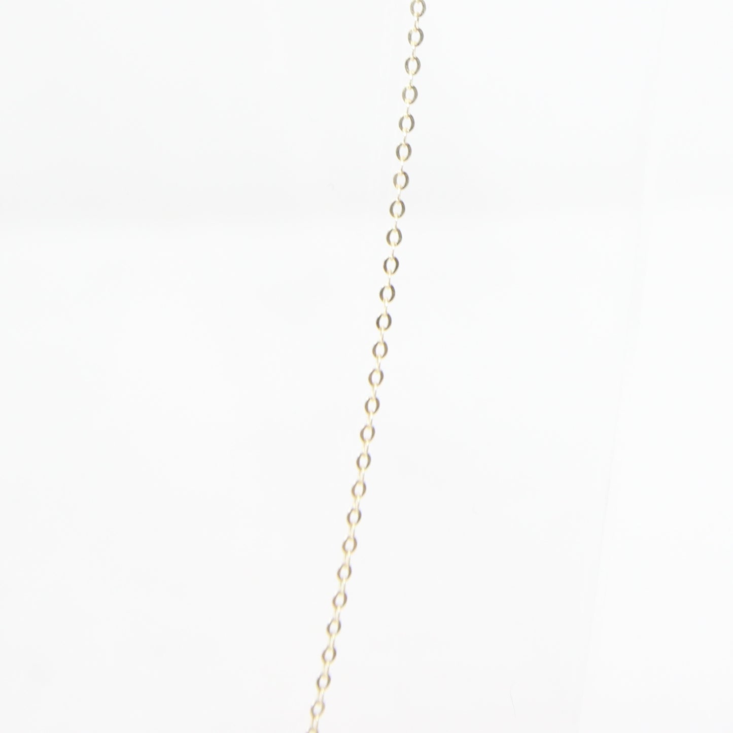 Vintage Hallmarked Solid 10ct 10k 9ct Gold Fine Cable Trace Chain Necklace 18''
